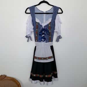 Oktoberfest Dirndl Beer Garden Costume